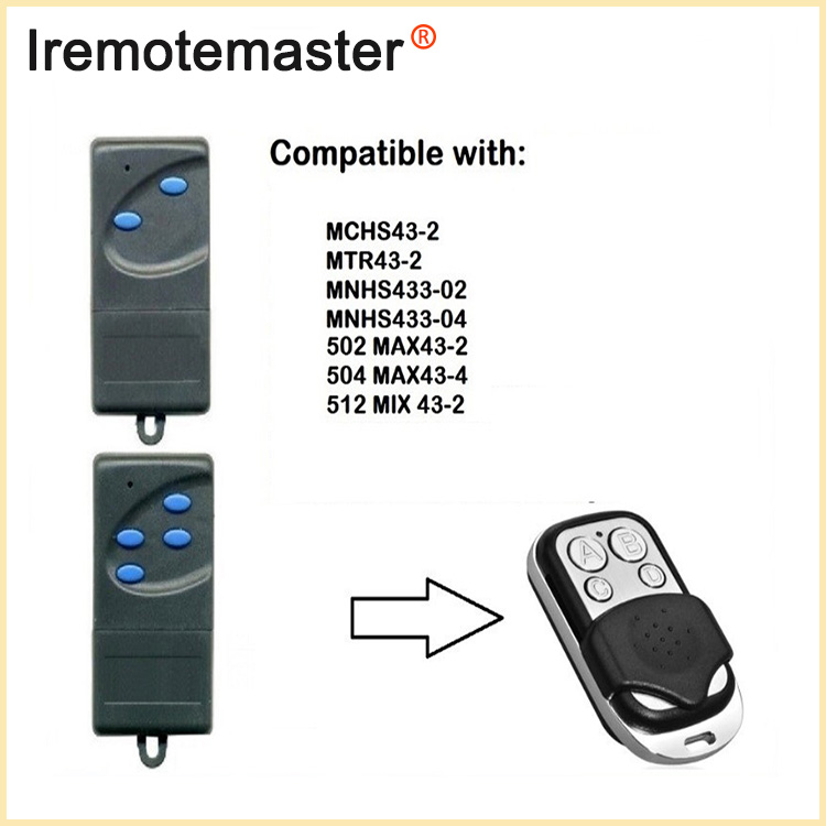 Airson 502 MAX43-2 / 504 MAX43-2 Gate Opener 433.92MHz